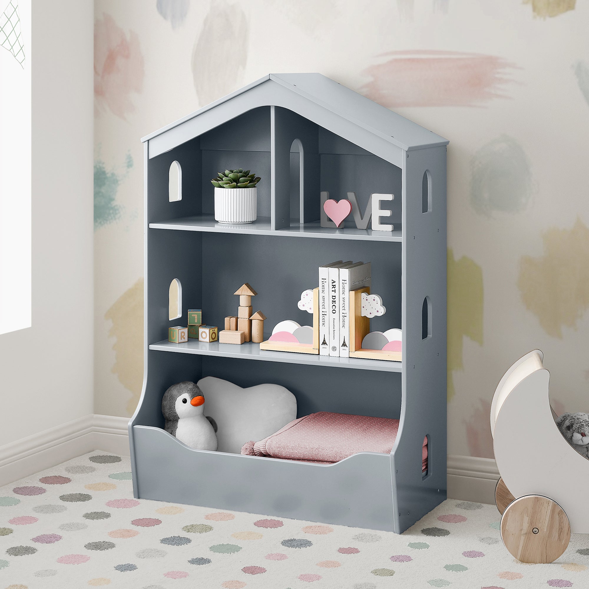 Kids outlet house bookcase