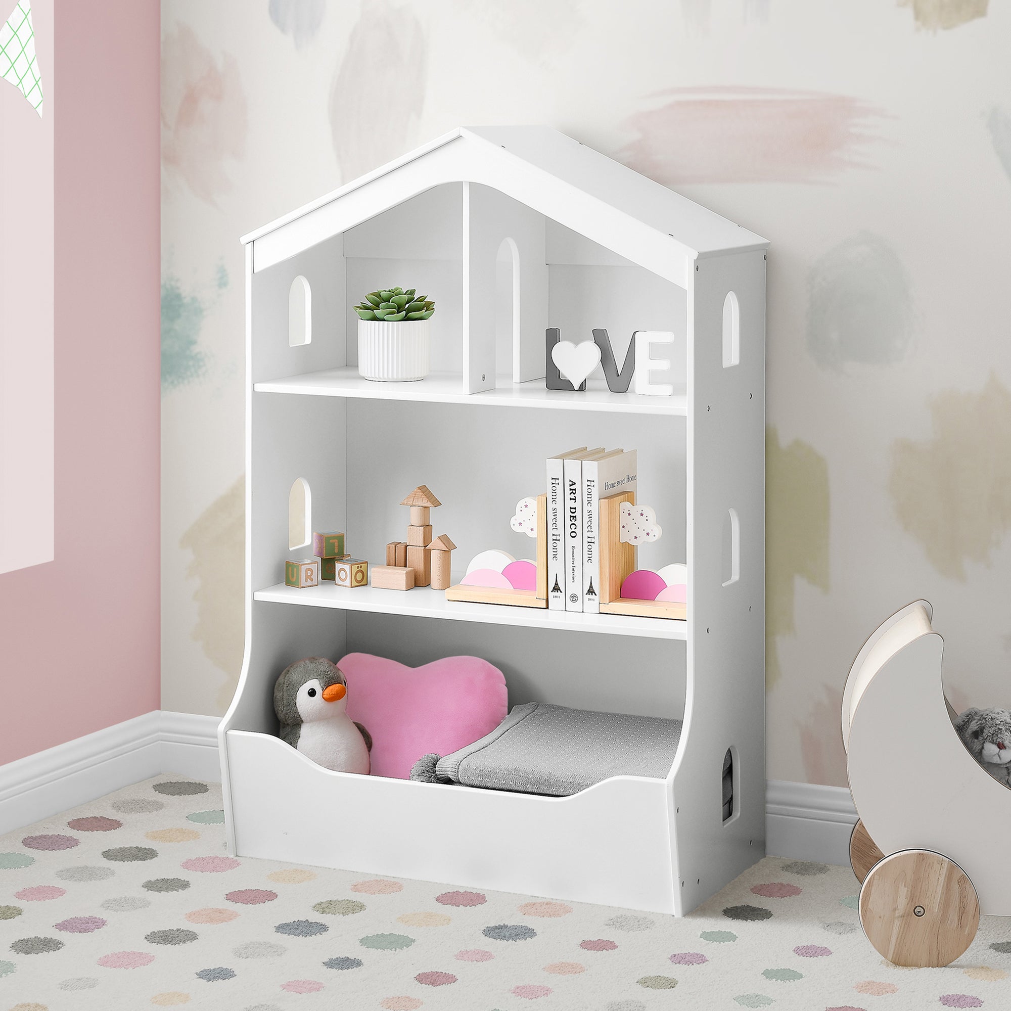 Kids outlet house bookcase