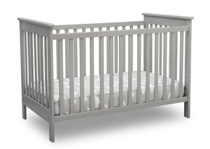 Delta Children Grey (026) Adley 3-in-1 Crib (W102130) Right Silo a3a 11