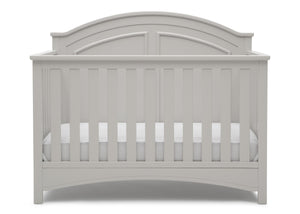 DCB: Delta Children Moonstruck Grey (1351) Perry 6-in-1 Convertible Crib, Front Crib Silo View 13