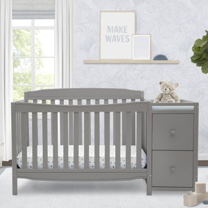 Mason Convertible 6-in-1 Crib and Changer 12