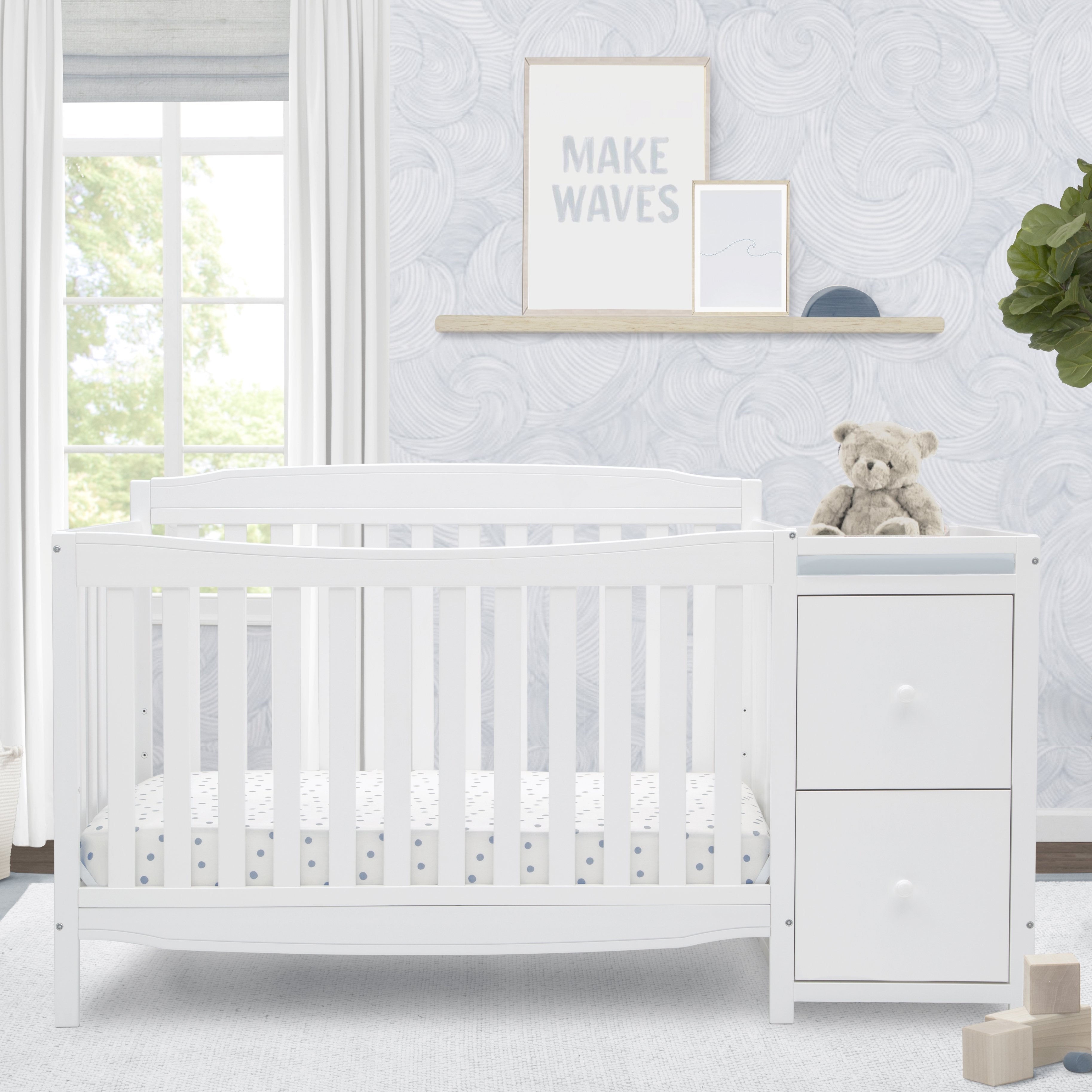Delta crib with changing table instructions online
