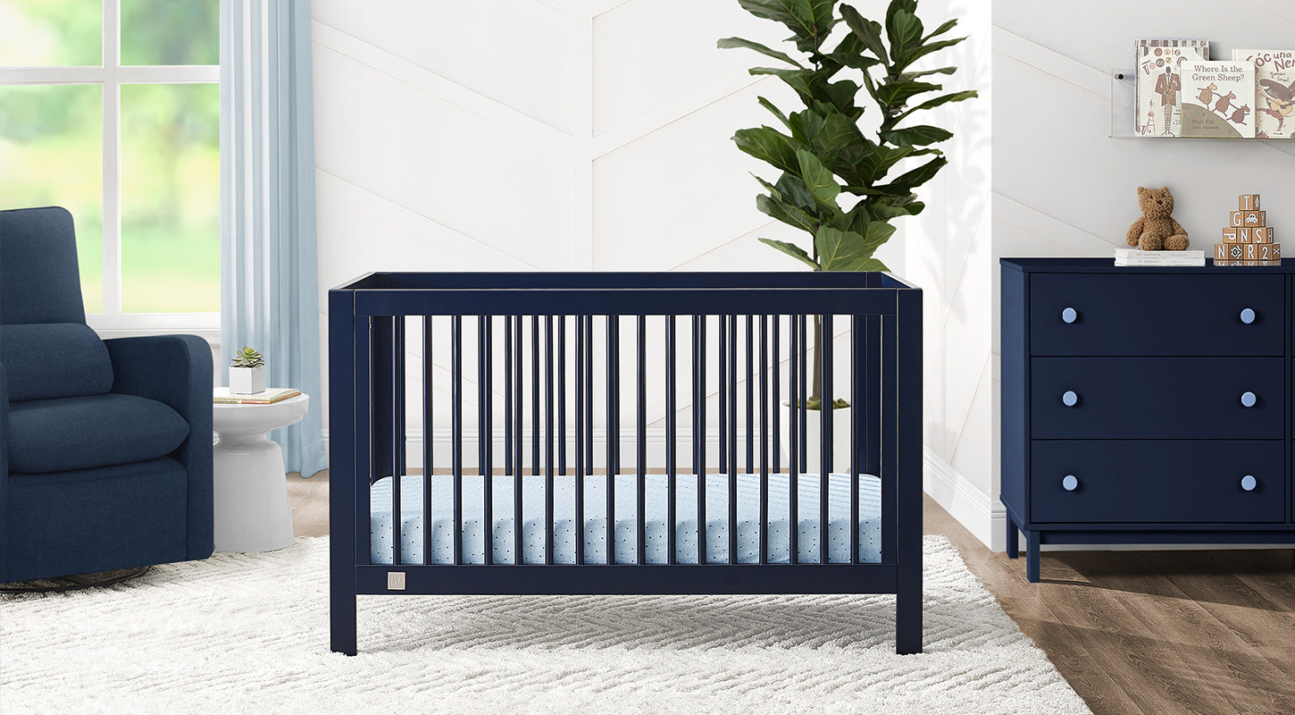 Navy blue nursery furniture top