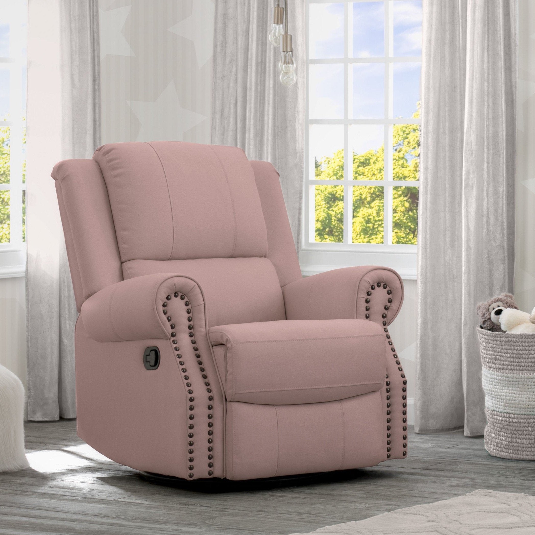 Dexter Nursery Recliner Swivel Glider Chair - Delta Children