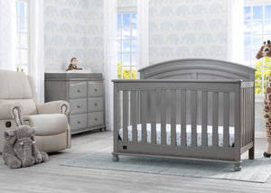 Simmons Kids Storm (161) Ainsworth 4-in-1 Convertible Crib (W337250), Room View, b1b 0