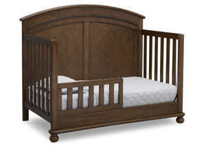 Simmons Kids Antique Chestnut (2100) Ainsworth 4-in-1 Convertible Crib (W337250), Toddler Bed Conversion, c4c 11