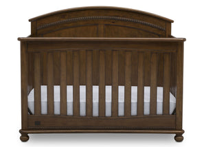 Simmons Kids Antique Chestnut (2100) Ainsworth 4-in-1 Convertible Crib (W337250), Front Silo, c2c 10