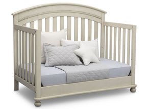 Delta Children Antique White (122) Aden 4-in-1 Convertible Crib (W337550) Day Bed Conversion, a5a 6