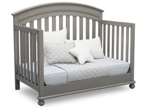 Delta Children Storm (161) Aden 4-in-1 Convertible Crib (W337550) Day Bed Conversion, b5b 12