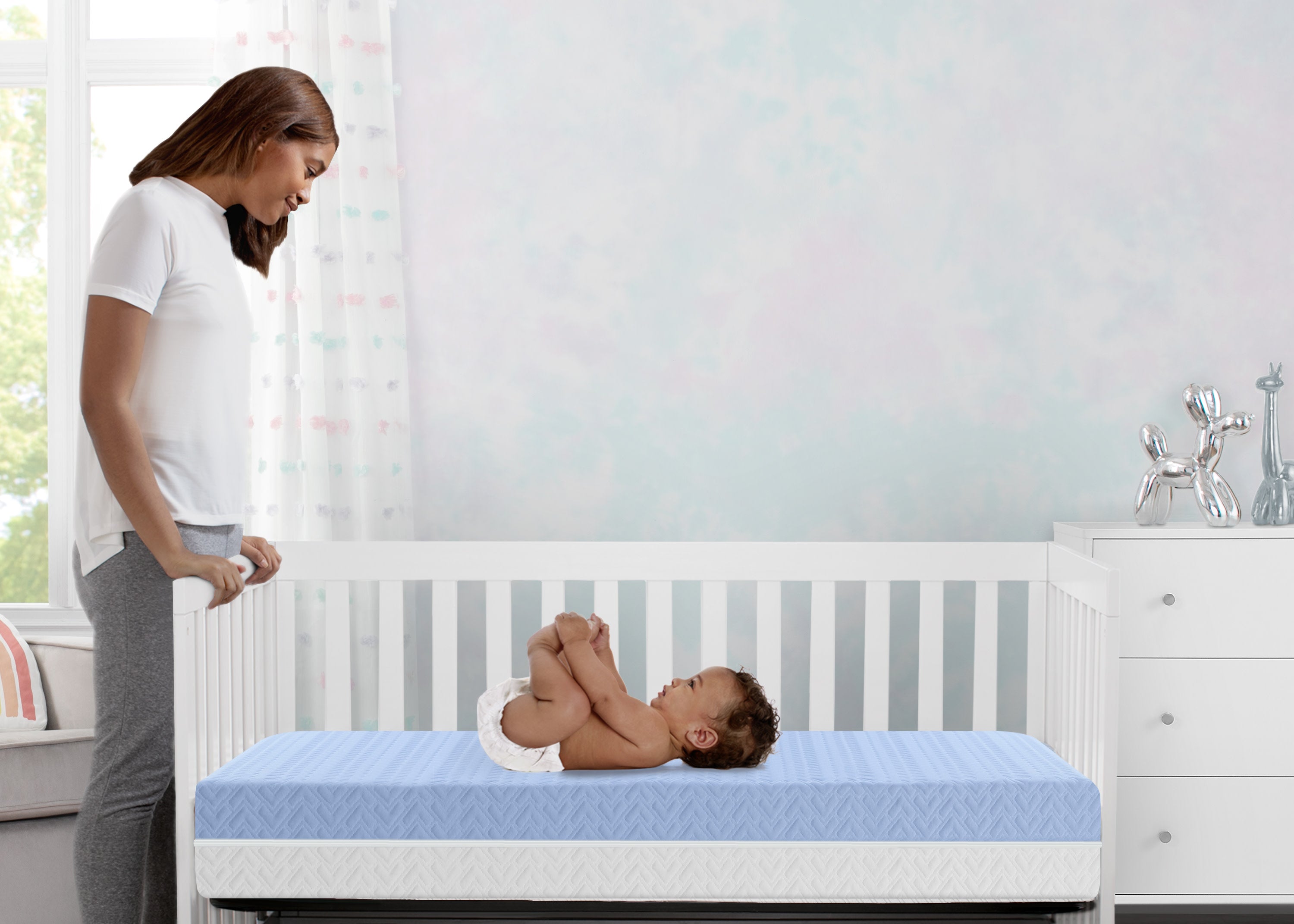 Delta Children Breathable Baby Crib & Toddler Mattress with Cloud Core | Target