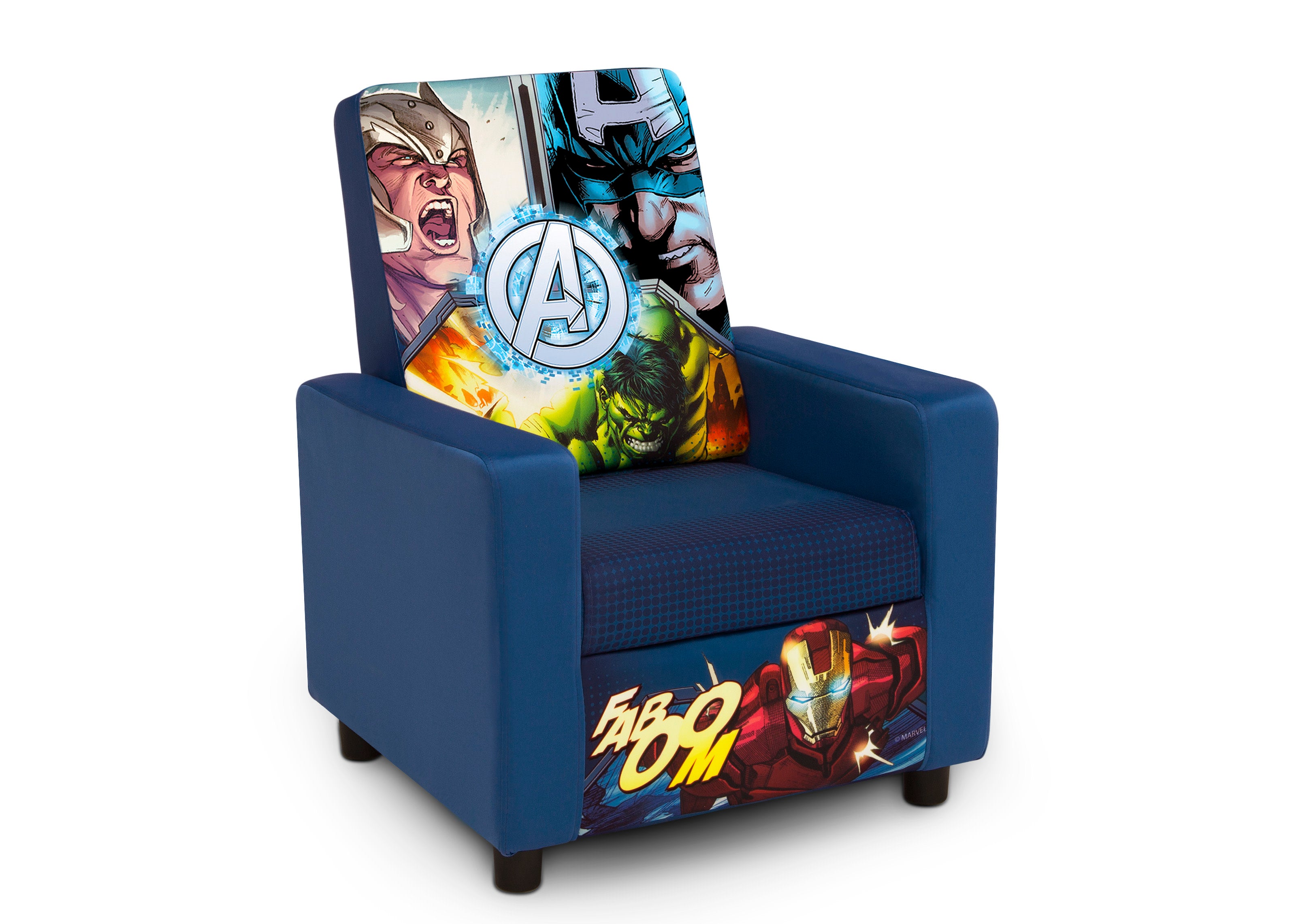 Avengers High Back Upholstered Chair Delta Children