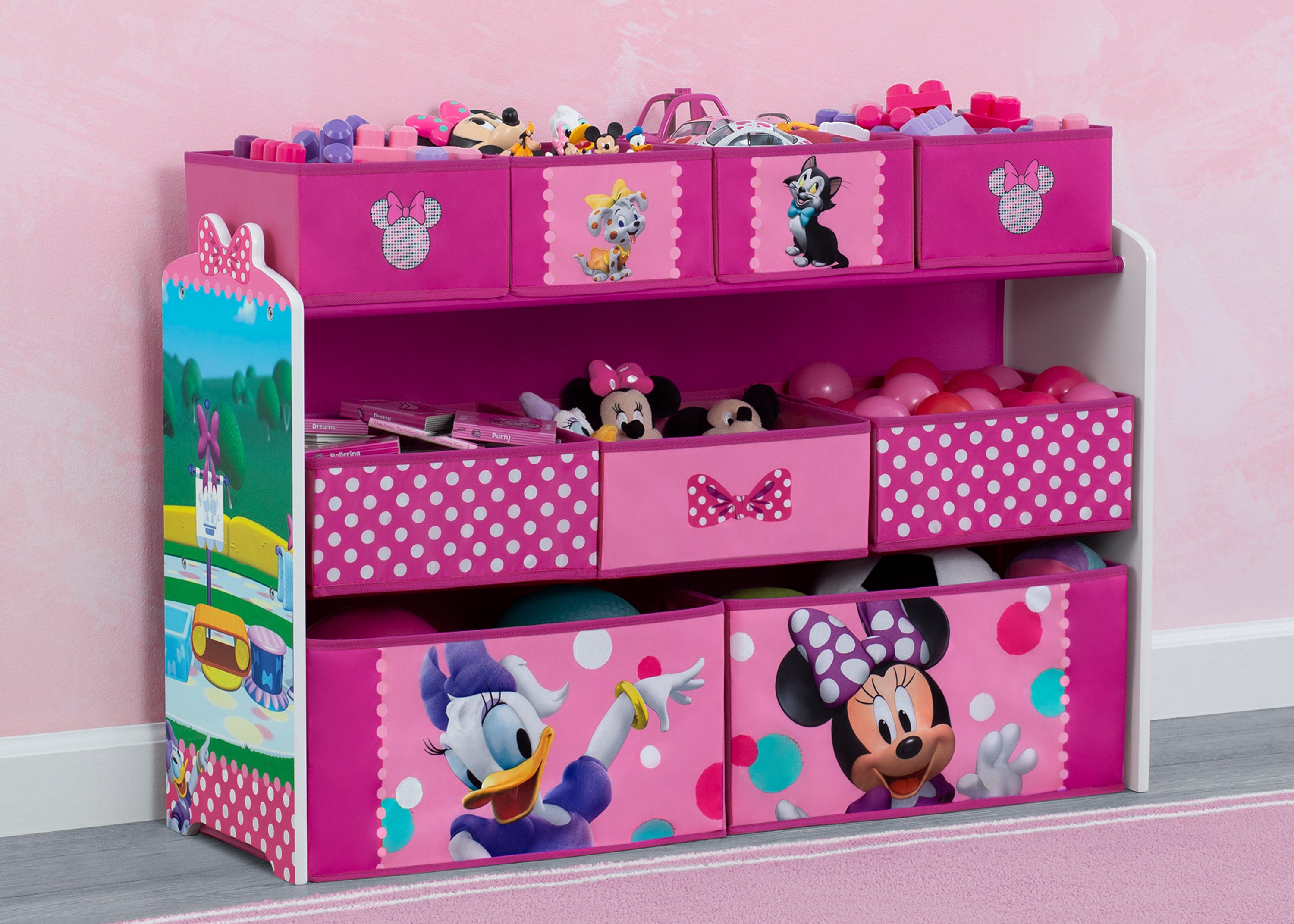 Minnie Mouse Deluxe 9 Bin Design And