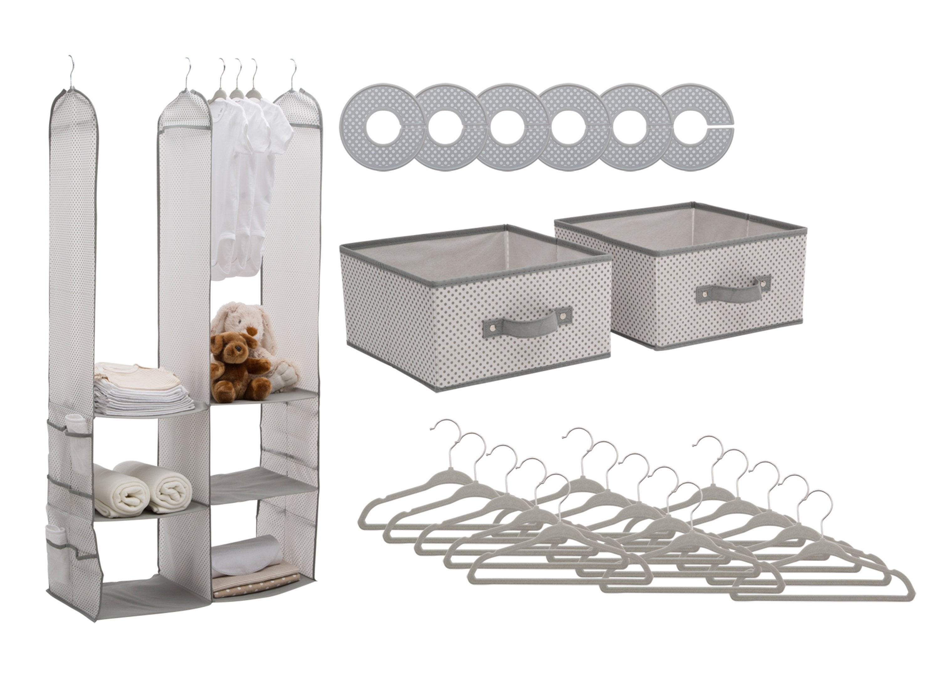 24 Piece Nursery Storage Set Delta Children