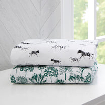 Modern Safari Fitted Crib Sheets - 2 Pack