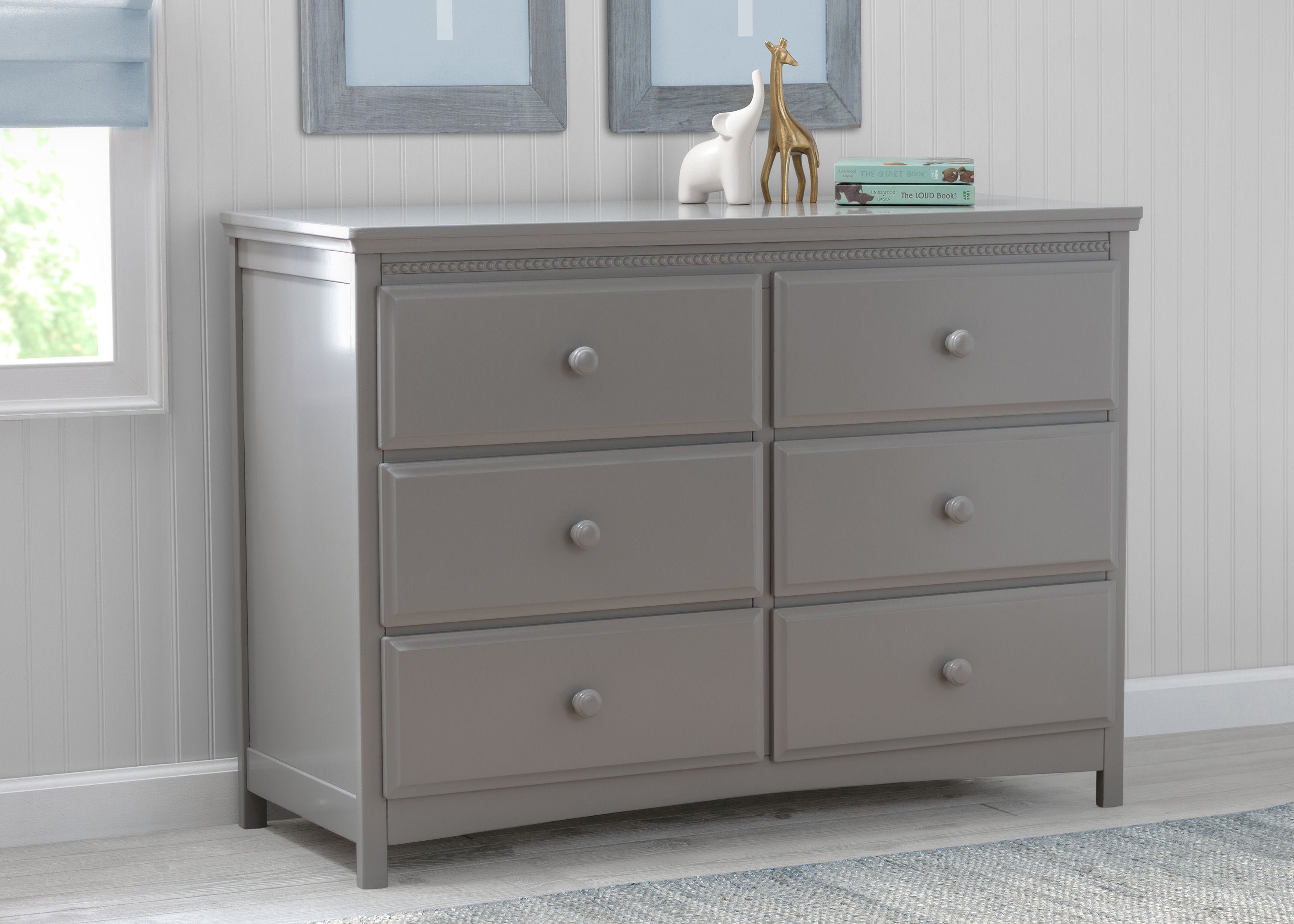 Emerson 6 Drawer Dresser with Interlocking Drawers Emerson 6 Drawer Dresser with Interlocking Drawers