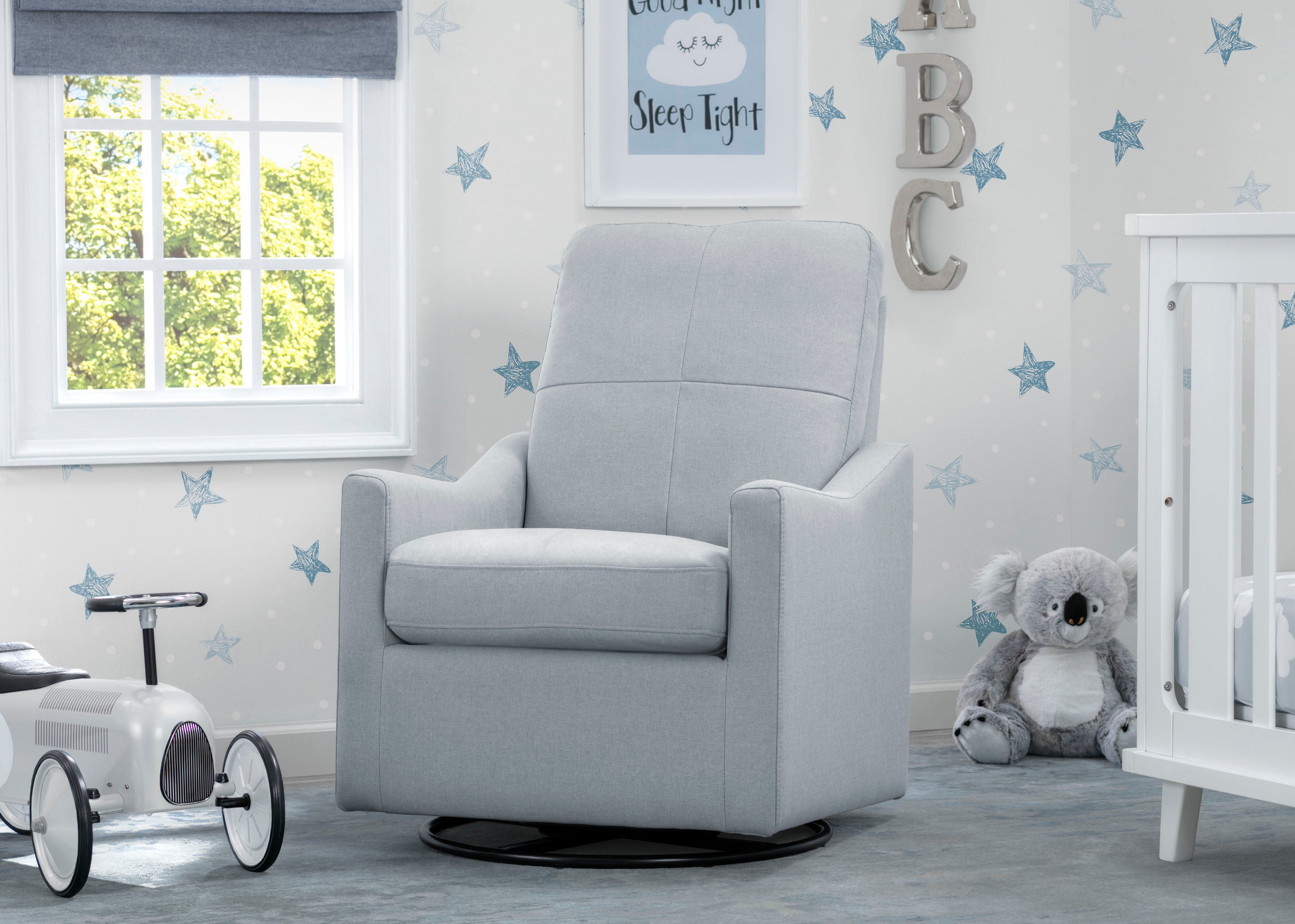 Kenwood Nursery Glider Swivel Rocker Chair - Delta Children