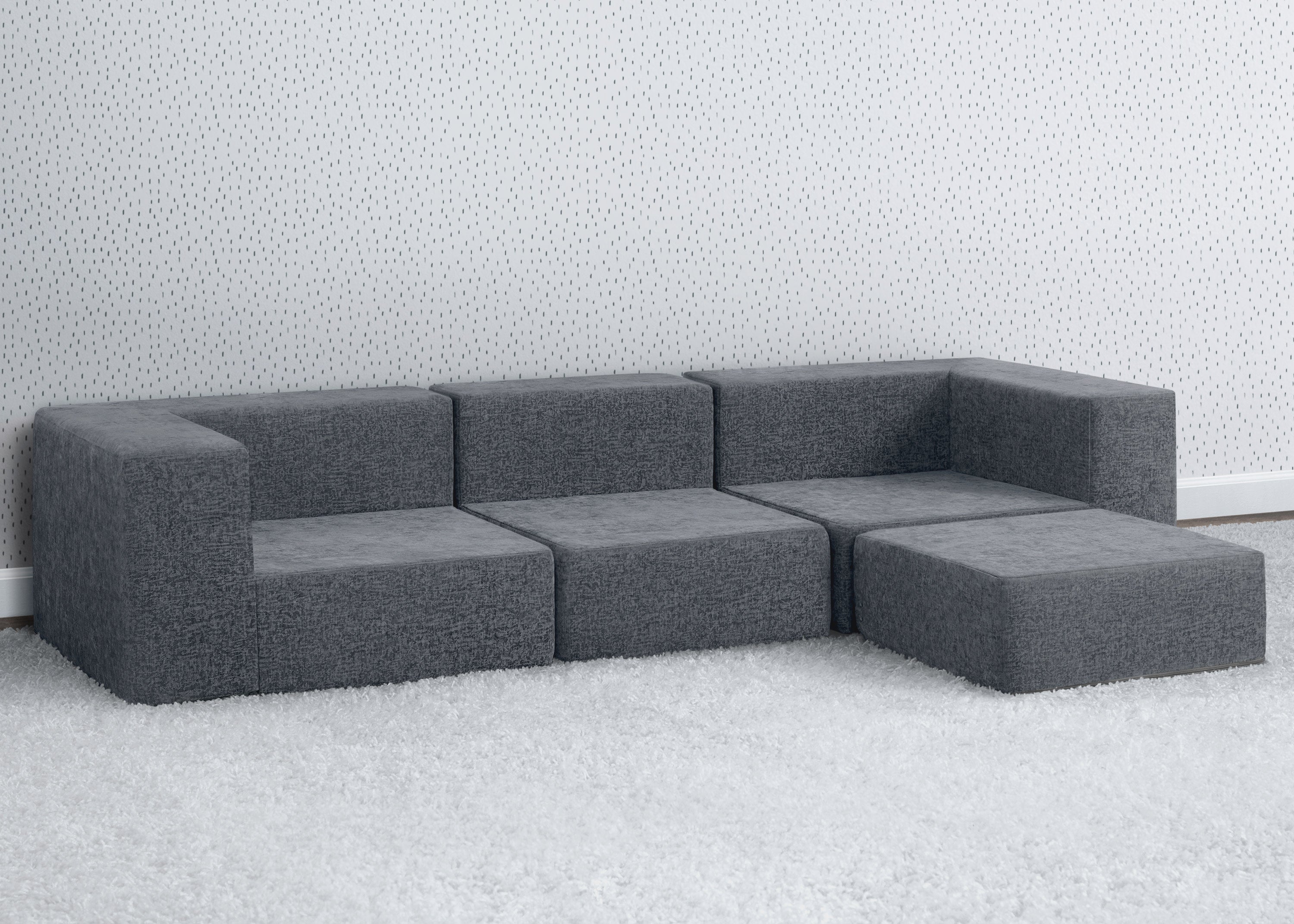 Cozee 4-Piece Sectional Sofa Set Delta Children