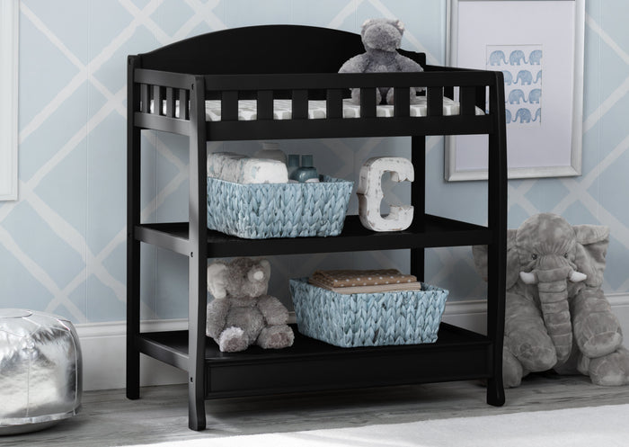 Wilmington Changing Table with PadEbony (0011)