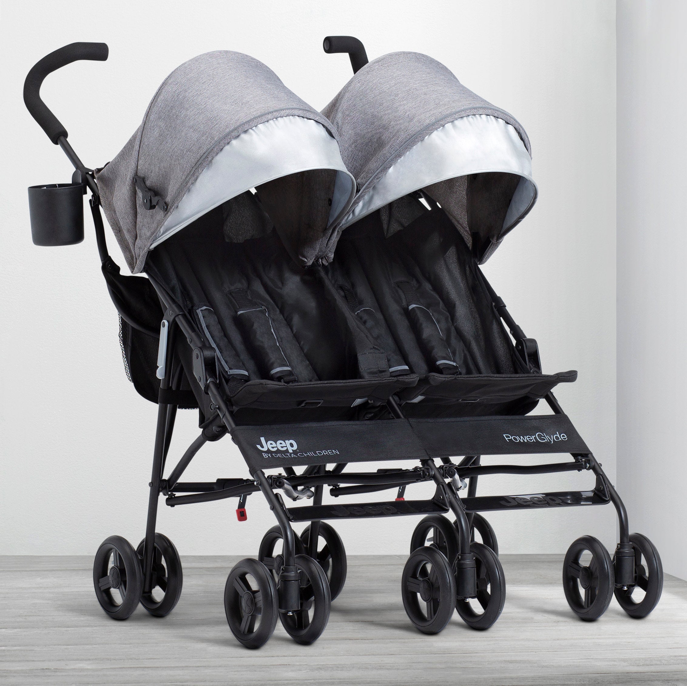jeep double umbrella stroller weight limit PowerGlyde Side-by-Side Double Stroller