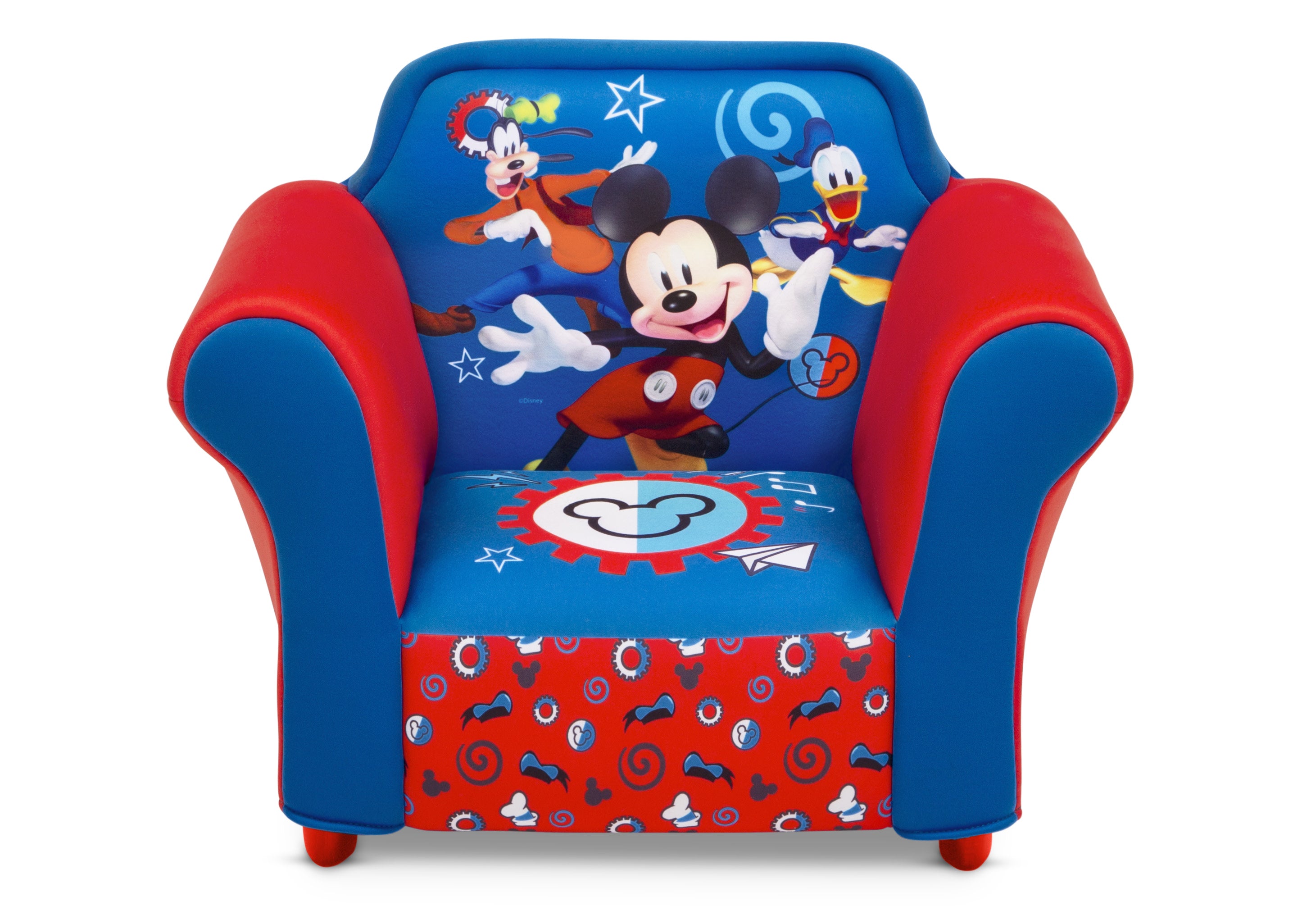 Mickey Mouse Kids Upholstered Chair with Sculpted Delta Children