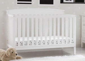 Delta Children Bianca White (130) Finley 4-in-1 Convertible Baby Crib 0