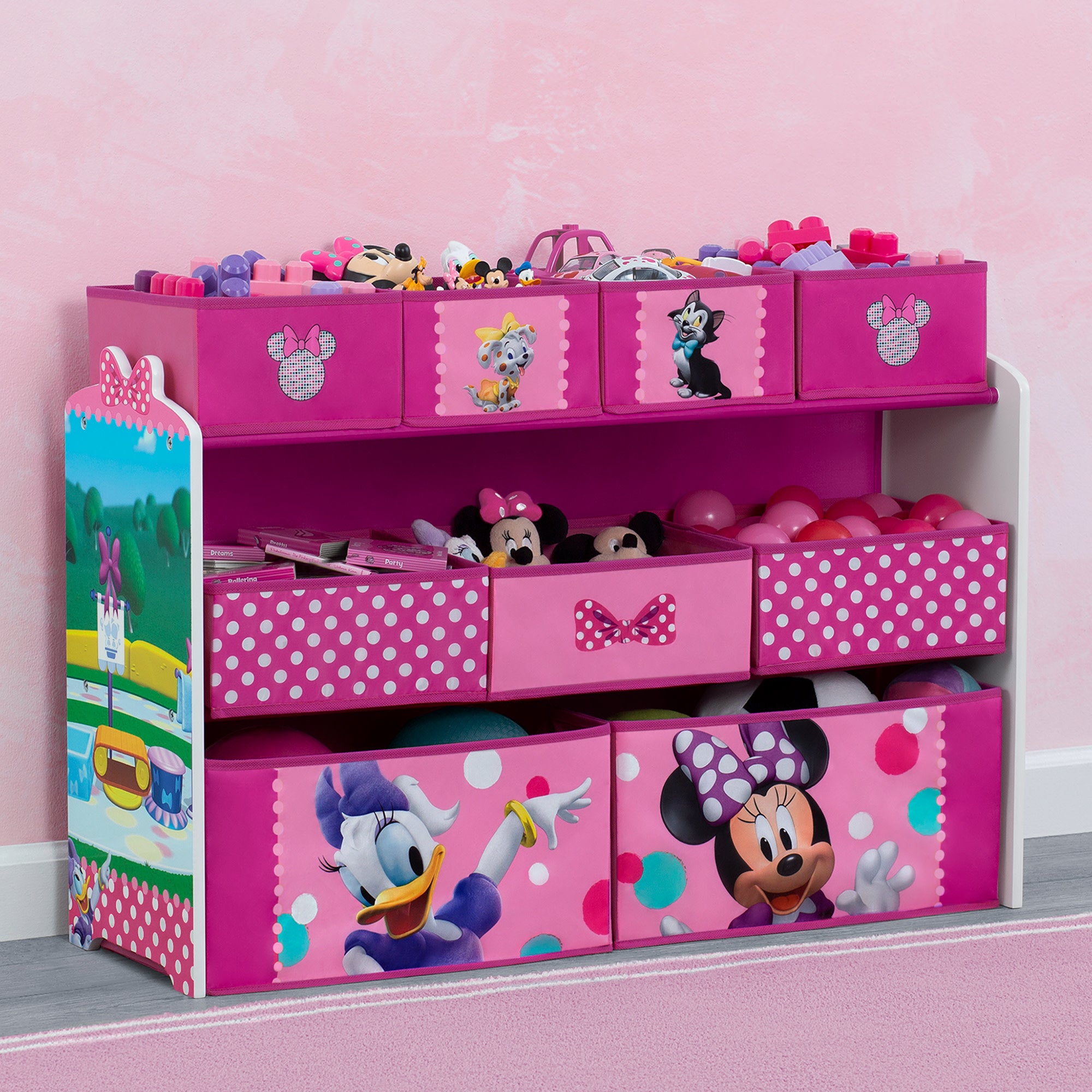 Minnie mouse toy clearance storage bin