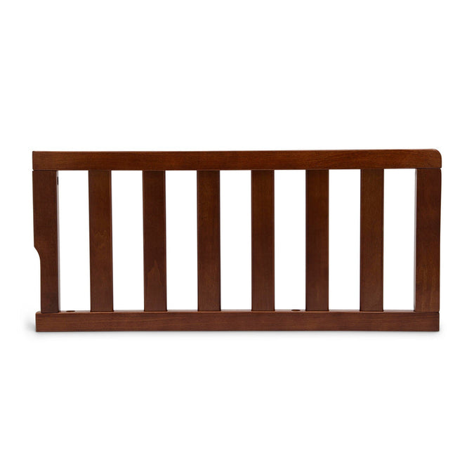 Wooden crib railing on a white background 34-Toddler Guardrail (0081)