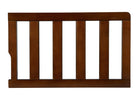 Wooden baby crib rail on a white background 40-Toddler Guardrail (0081)