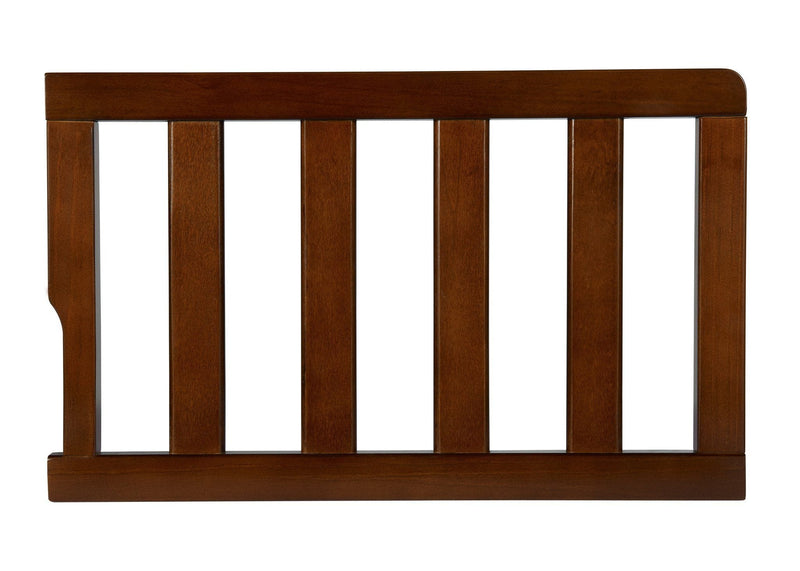 Wooden baby crib rail on a white background 40-Toddler Guardrail (0081)