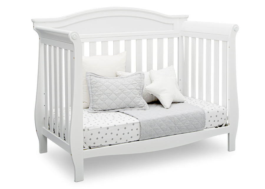 Bianca White (130) 5-Lancaster 4-in-1 Convertible Crib