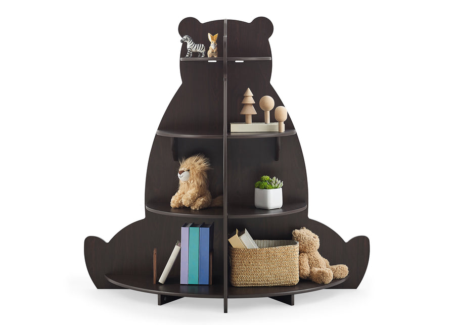 DCB: Bear Brown (1471) 6-Bear Bookcase