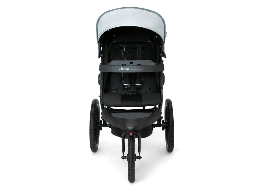 Grey (2148) 15-Jeep TurboGlyde Jogging Stroller
