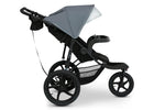Grey (2148) 13-Jeep TurboGlyde Jogging Stroller