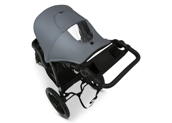 Jeep TurboGlyde Jogging Stroller, Grey (2148)