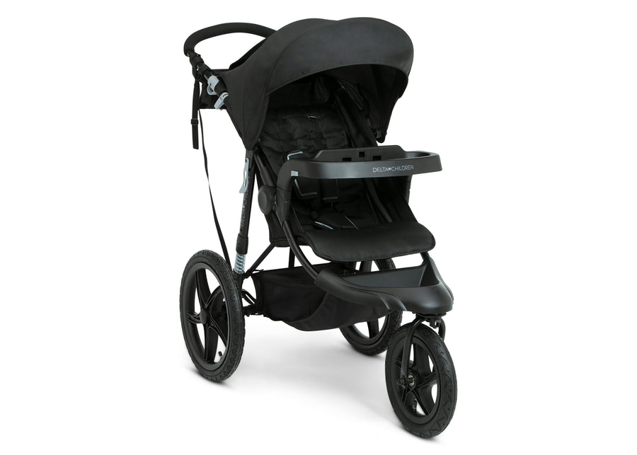 Black (001) 2-Apollo Jogging Stroller