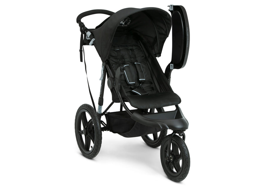 Black (001) 5-Apollo Jogging Stroller
