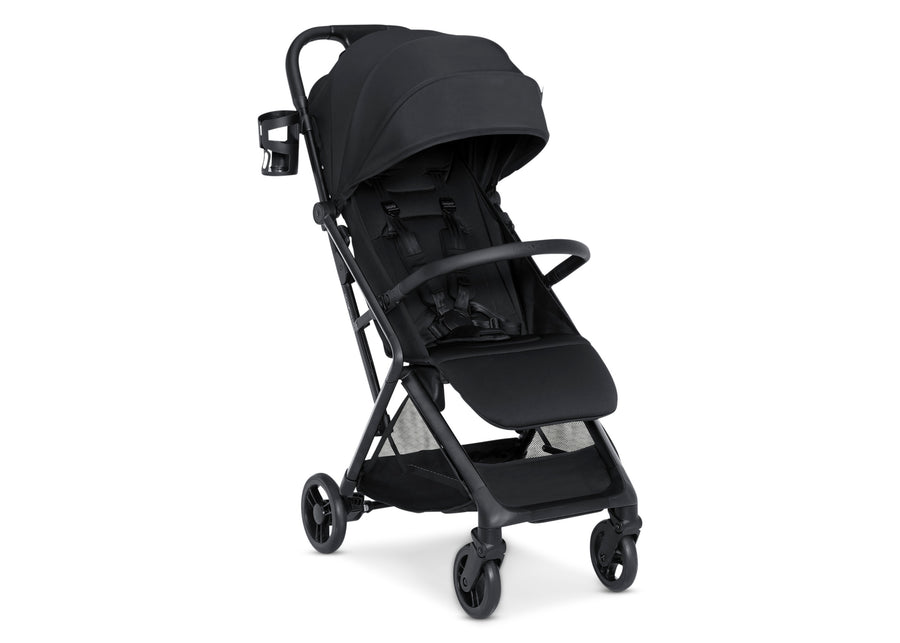 Black (001) 8-Icon Ultra Compact Everyday & Travel Stroller