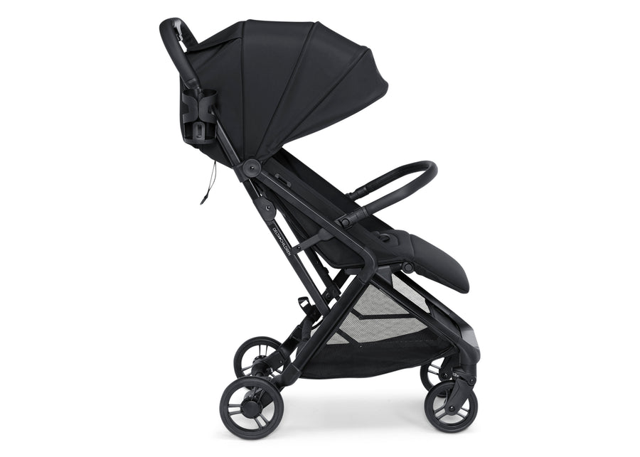 Black (001) 10-Icon Ultra Compact Everyday & Travel Stroller