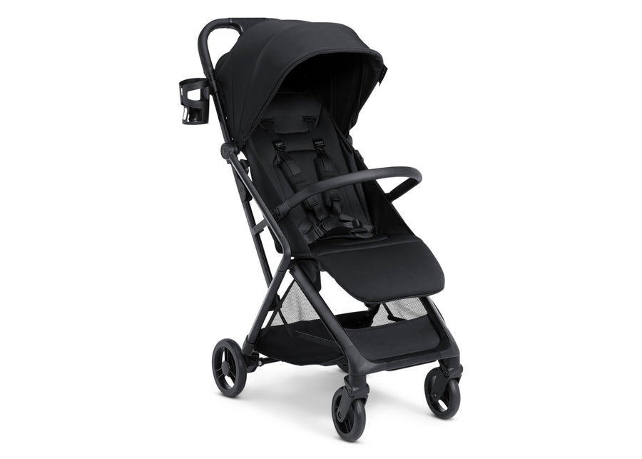 Black (001) 14-Icon Ultra Compact Everyday & Travel Stroller