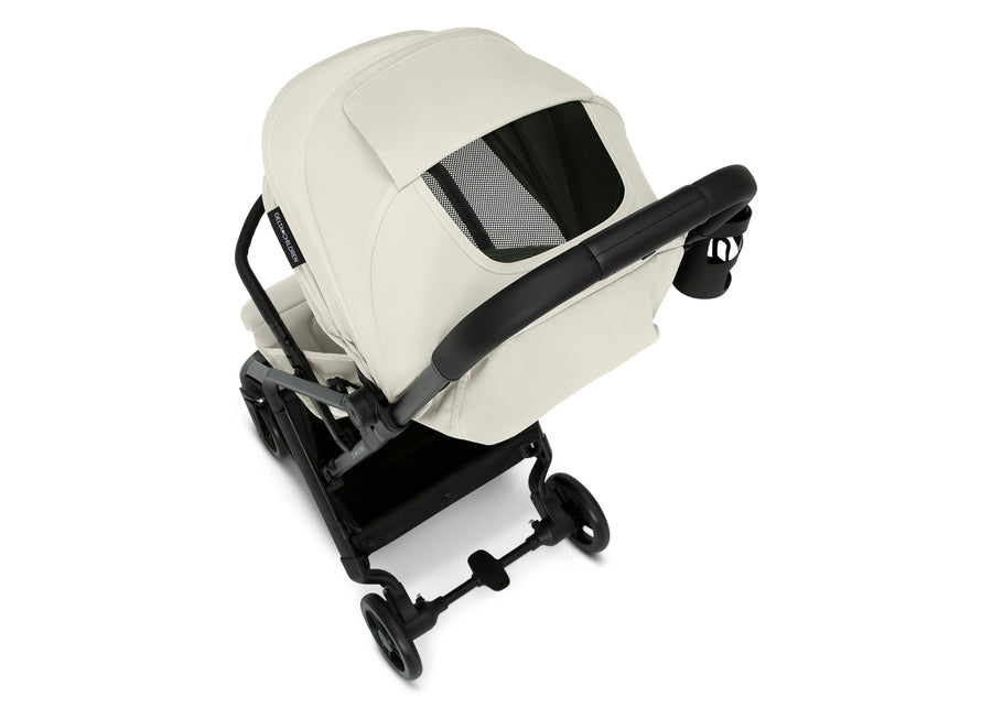 Cream (2447) 42-Icon Ultra Compact Everyday & Travel Stroller