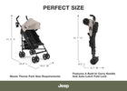 Tan (2470) 6-Jeep PowerGlyde Stroller