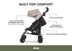 Tan (2470) 5-Jeep PowerGlyde Stroller