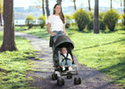 Black with Grey (2184) 1-Jeep AdventureGlyde Stroller by Delta Children