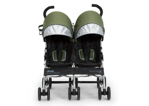 tandem umbrella stroller Jeep TurboGlyde Plus Side by Side Double Stroller