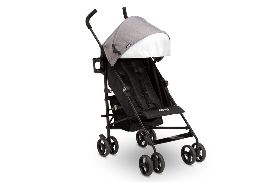 Grey (2148) 2-Jeep TurboGlyde Lightweight Stroller