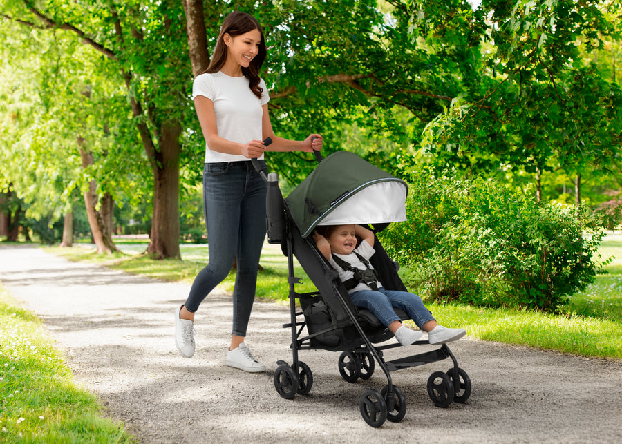 Olive Green (2365) 8-Jeep TurboGlyde Lightweight Stroller