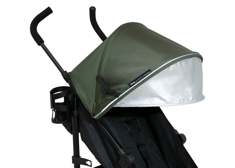 Olive Green (2365) 14-Jeep TurboGlyde Lightweight Stroller