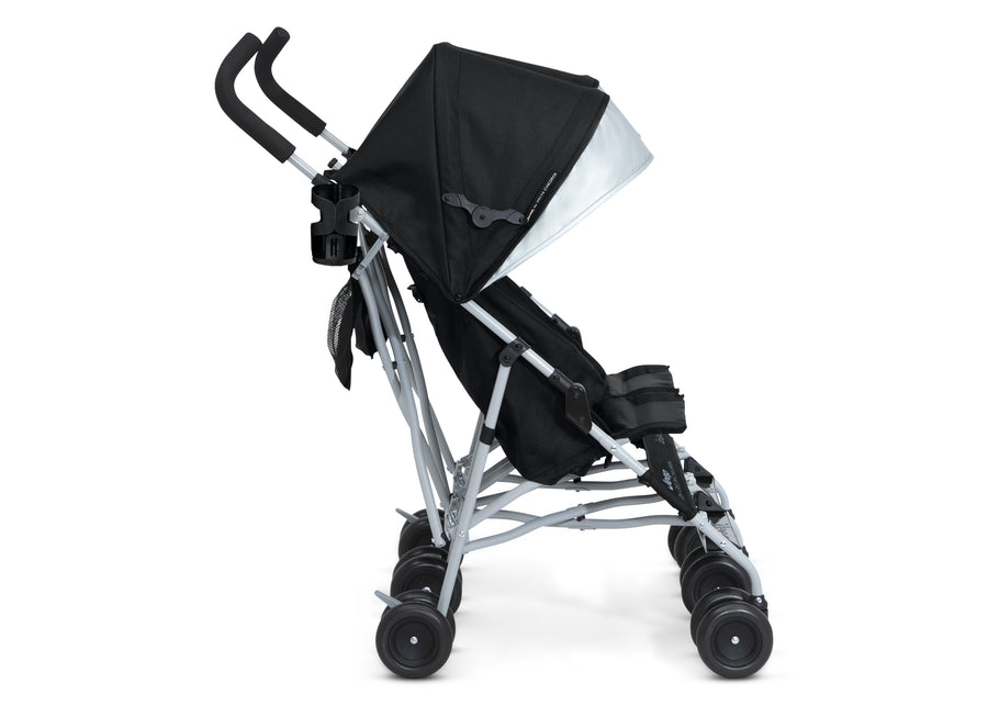 Black (001) 4-Jeep TurboGlyde Side by Side Double Stroller