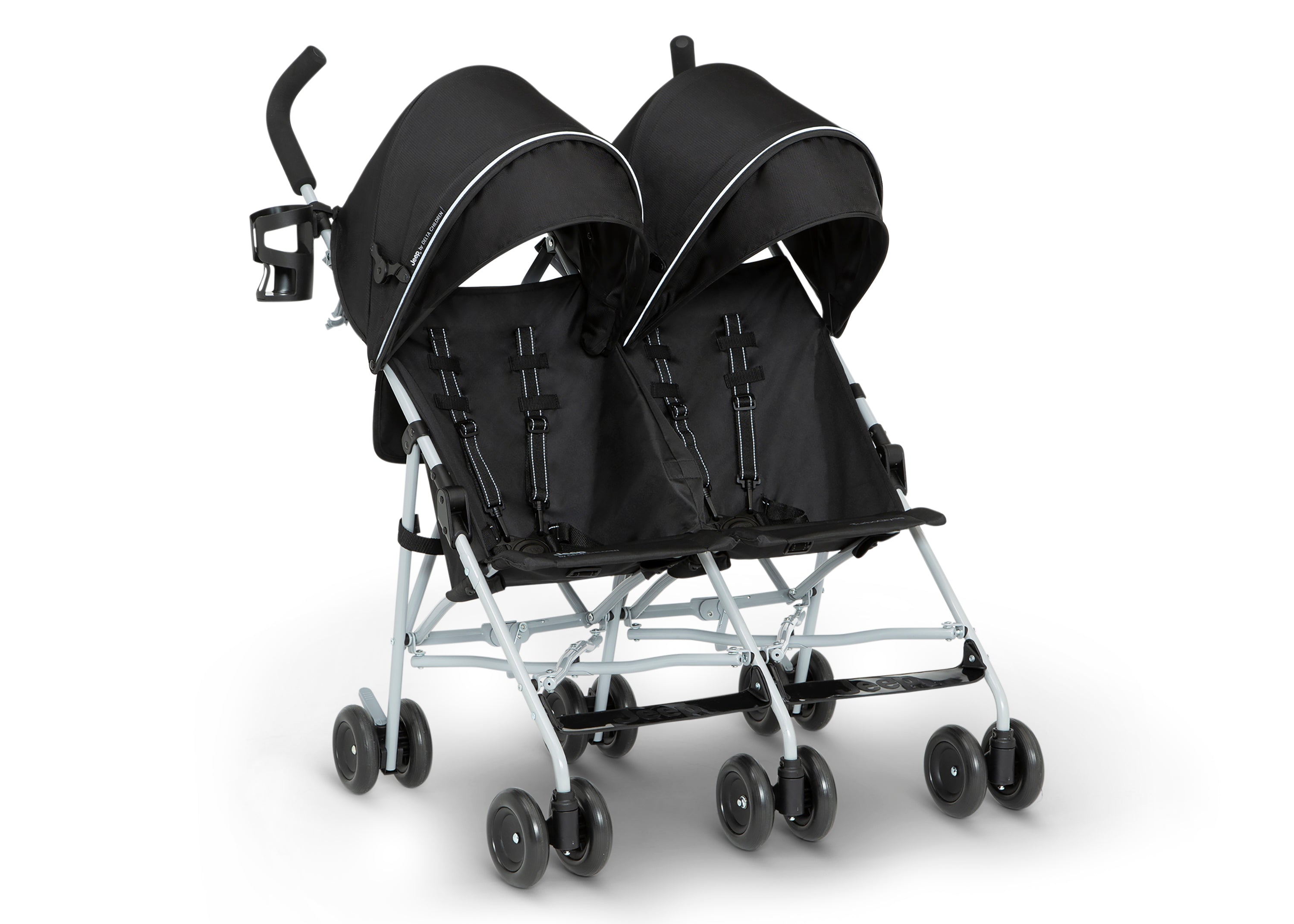 Jeep TurboGlyde Side by Side Double Stroller - Delta Children