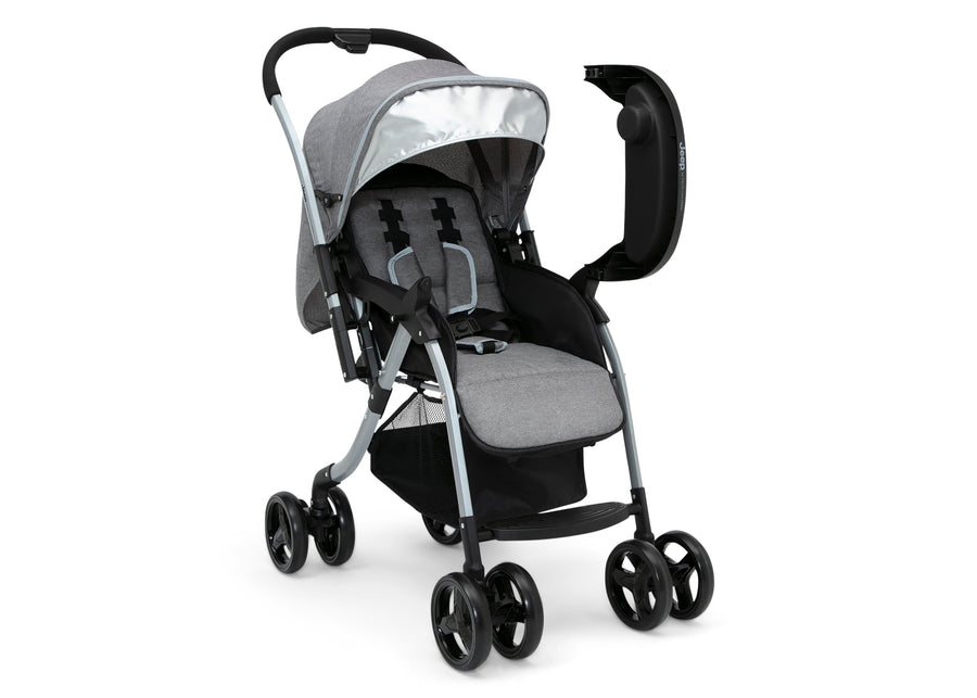 Grey Tweed (2012) 5-Unlimited Reversible Handle Stroller